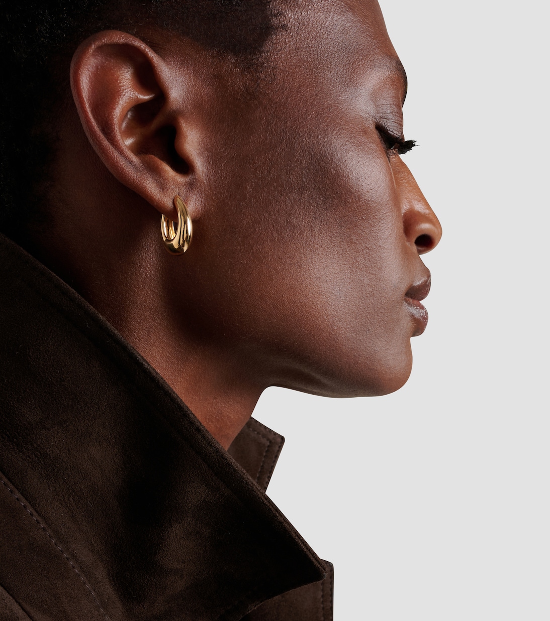 Boucles d'oreilles Chakra Icon en or 18 ct | Ananya