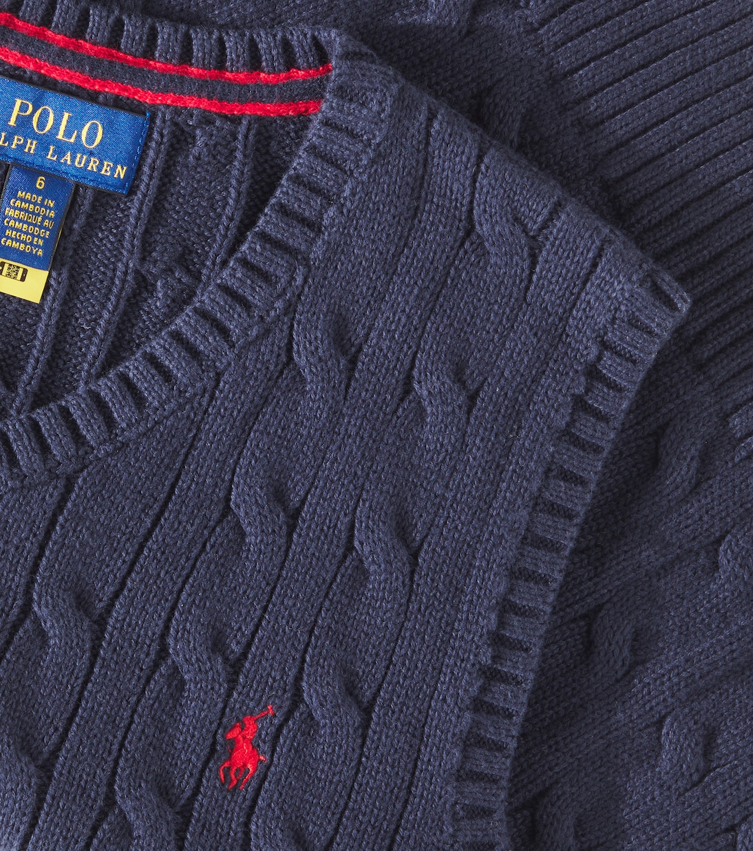 Veste sans manches en coton | Polo Ralph Lauren Kids