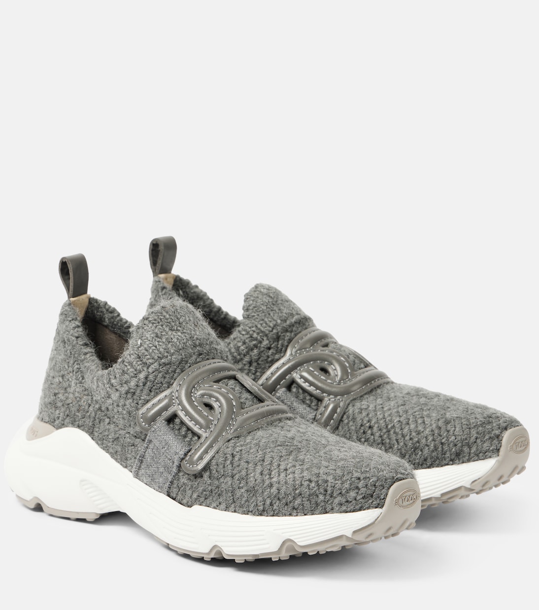 Sneakers Kate aus Strick mit Leder | Tod's