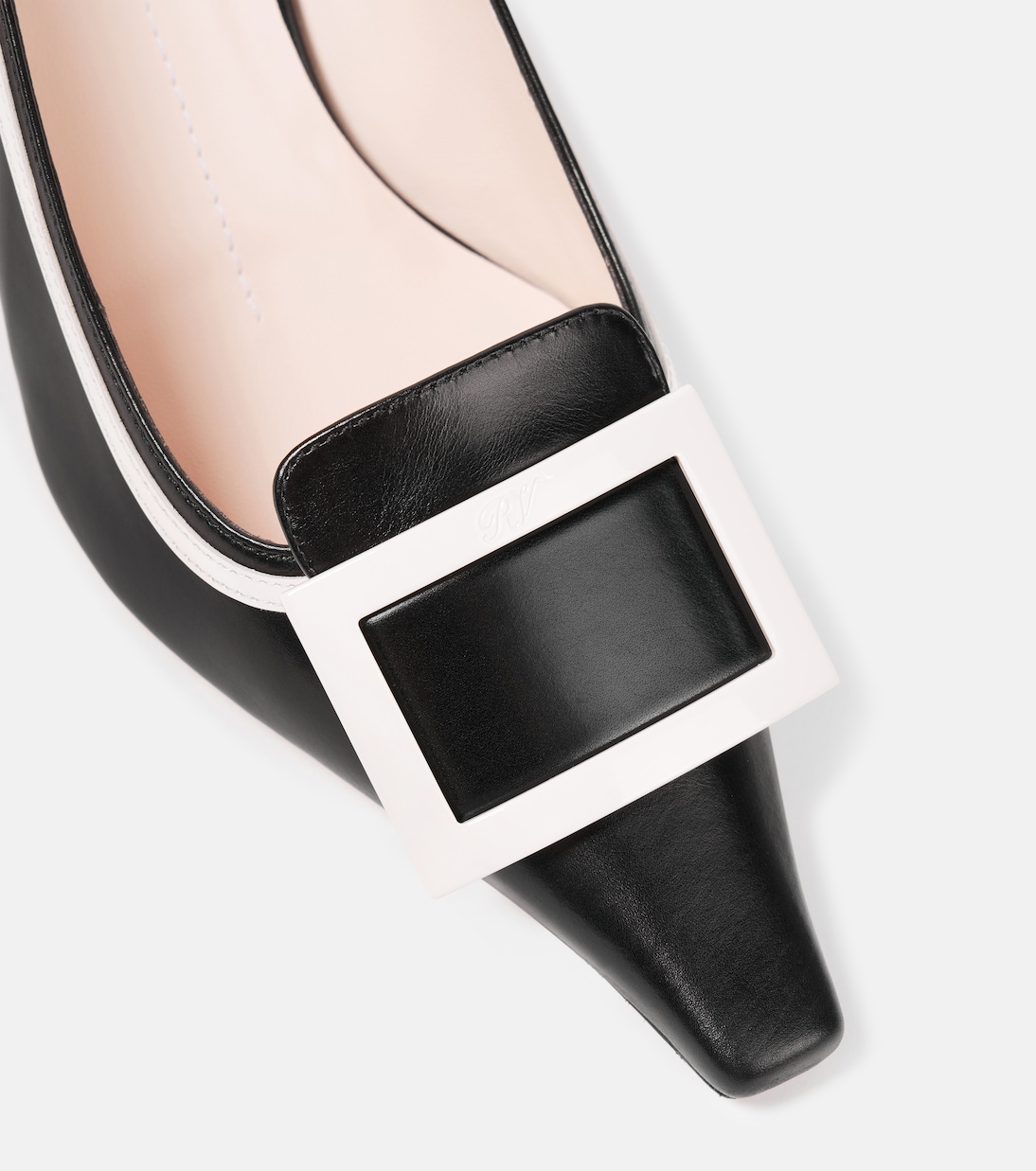 Slingback-Pumps Viv’ Canard aus Leder | Roger Vivier