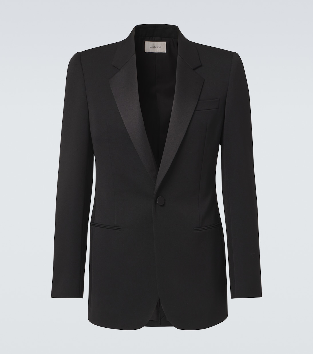 Wool grain de poudre tuxedo jacket | Saint Laurent
