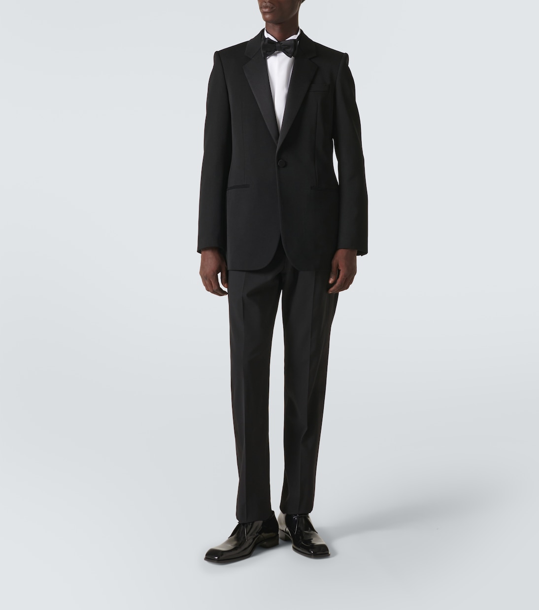 Wool grain de poudre tuxedo jacket | Saint Laurent