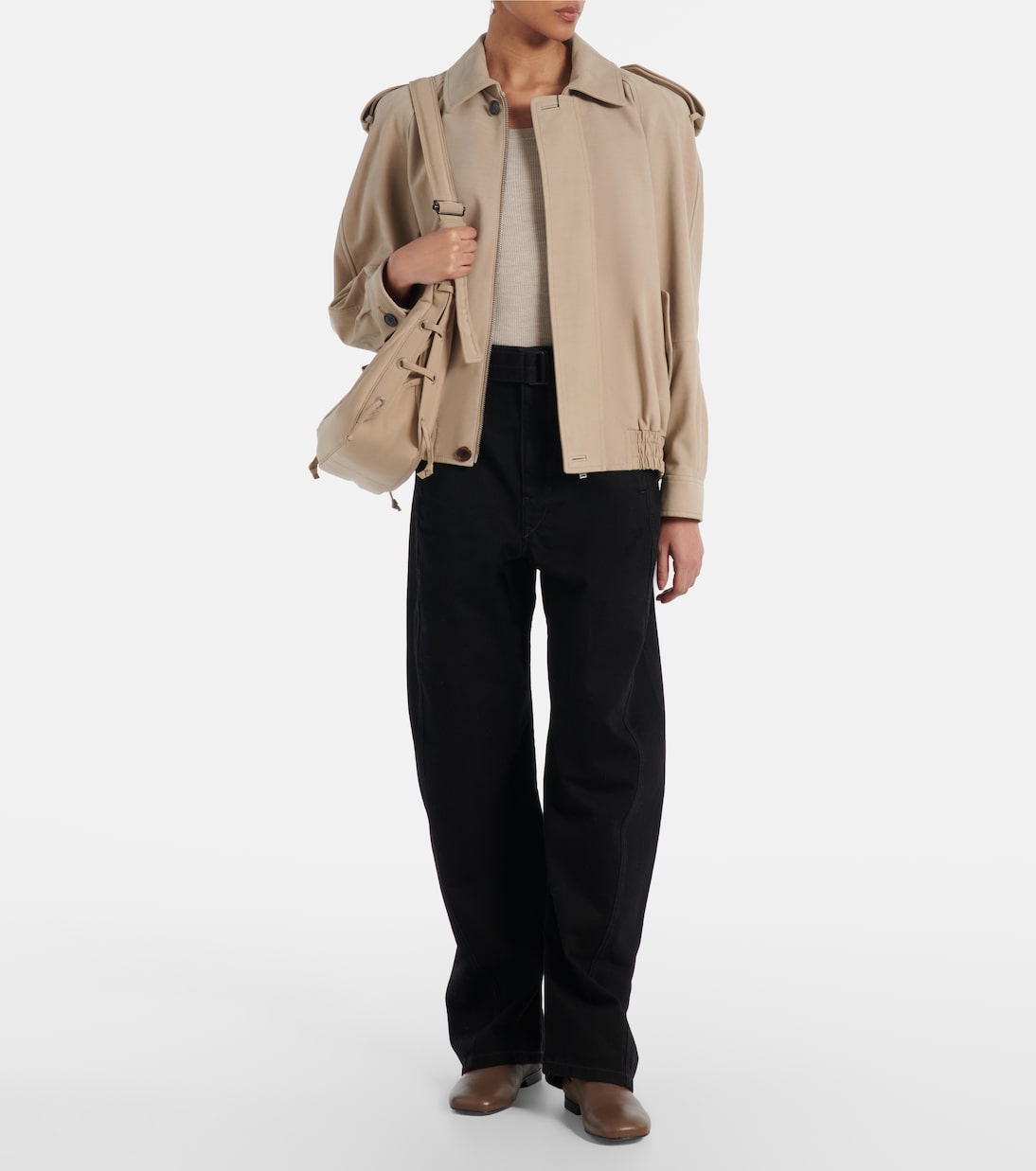 Slip-Ons aus Leder | Lemaire