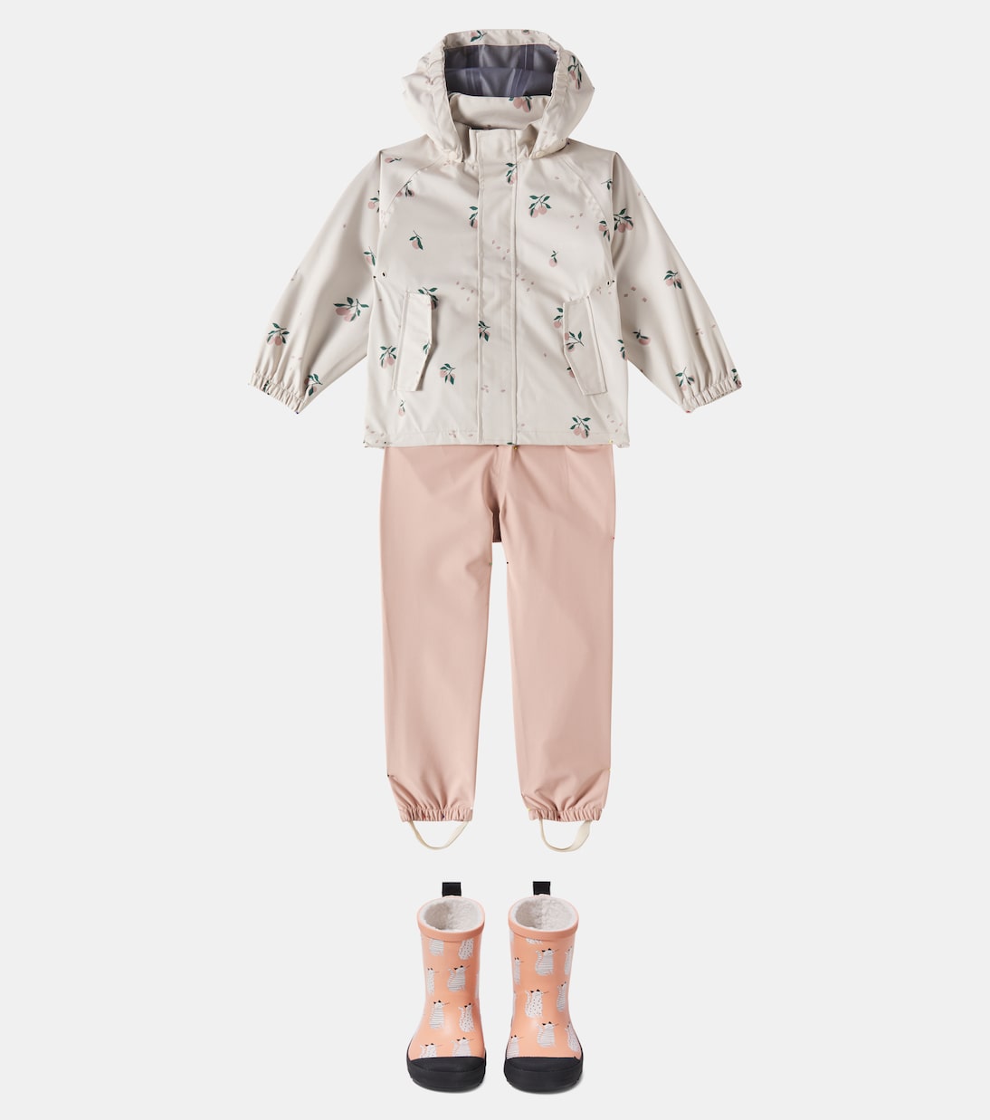 Pedia raincoat and stirrup pants set | Liewood