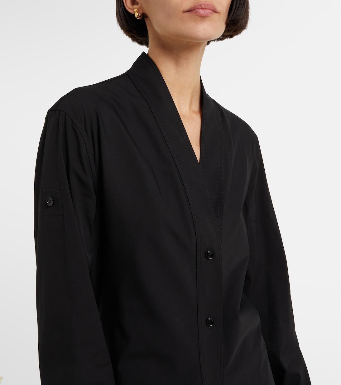 Abito midi in jersey di misto cotone | Ferragamo