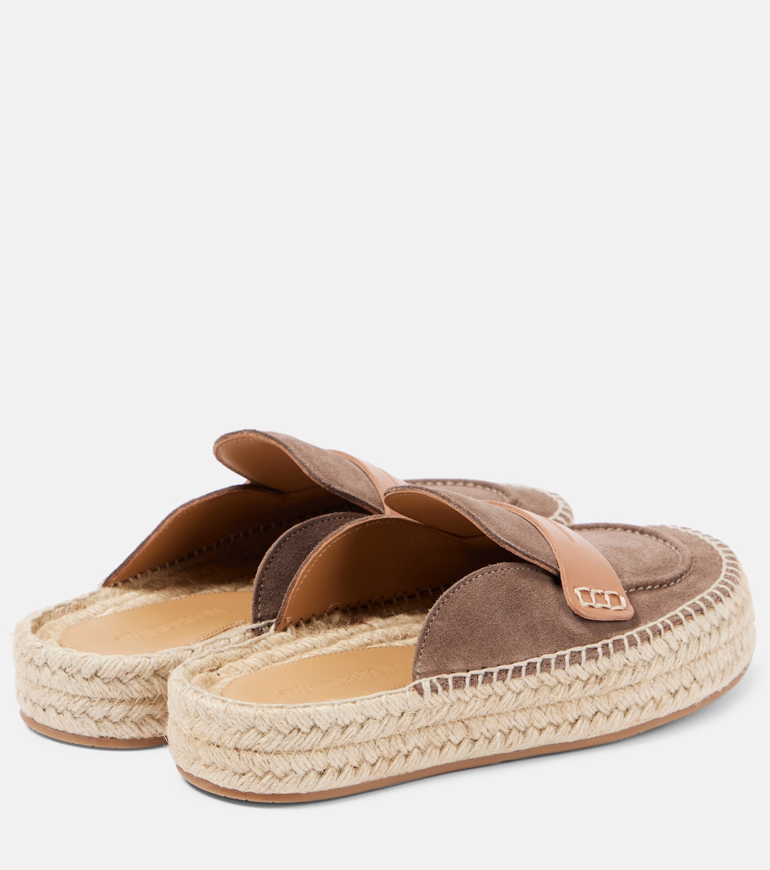 Mules espadrilles en daim | JW Anderson