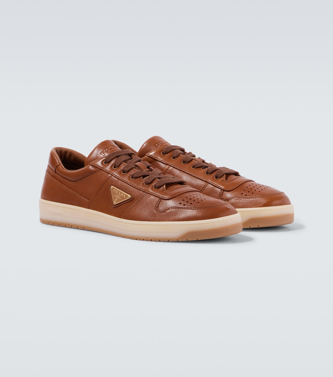 Sneakers Downtown aus Leder | Prada