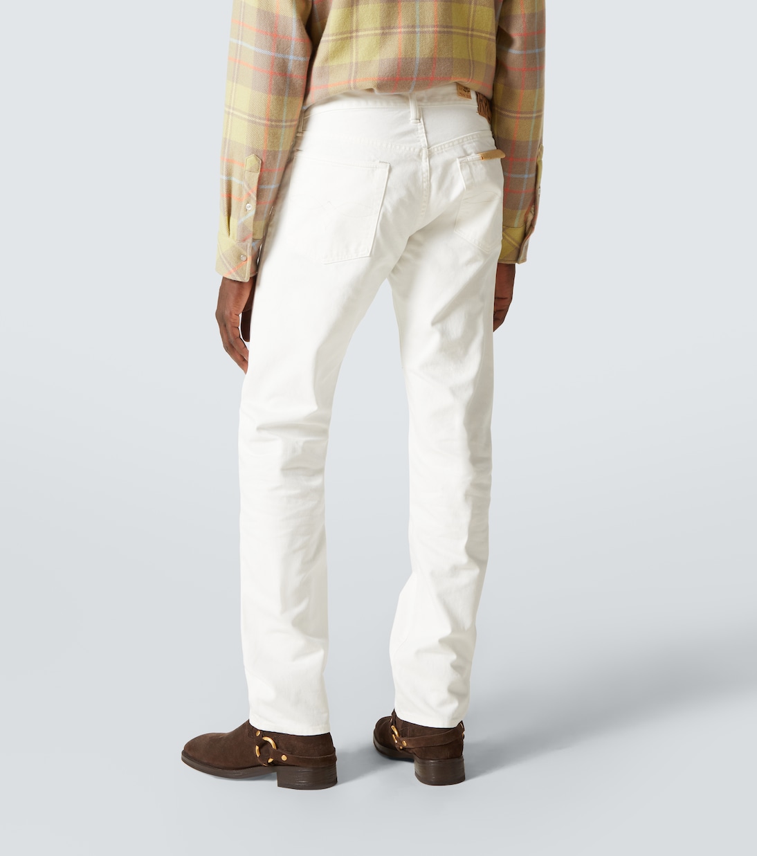 Jean slim à taille mi-haute | RRL