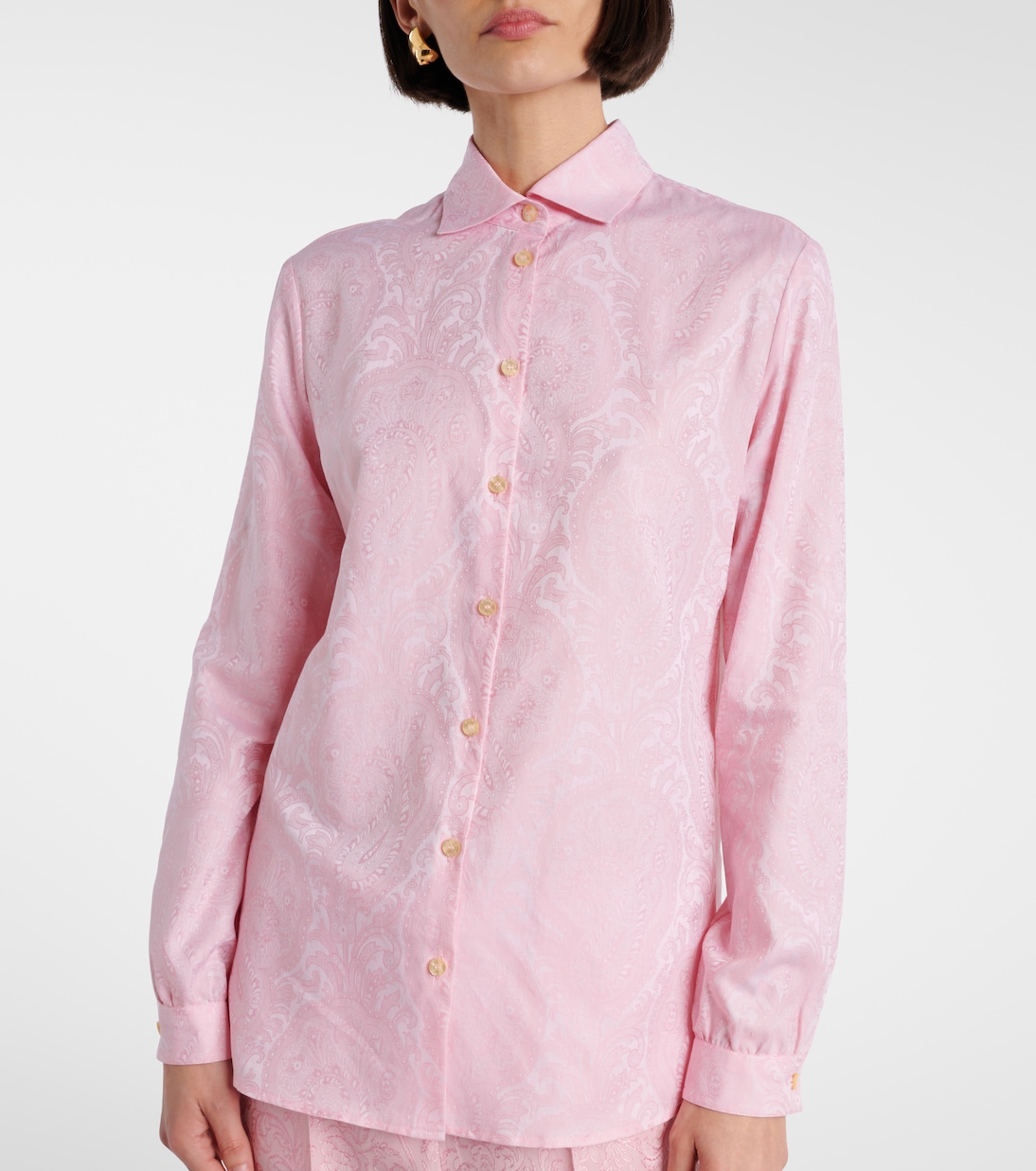 Camisa en jacquard de algodón | Etro