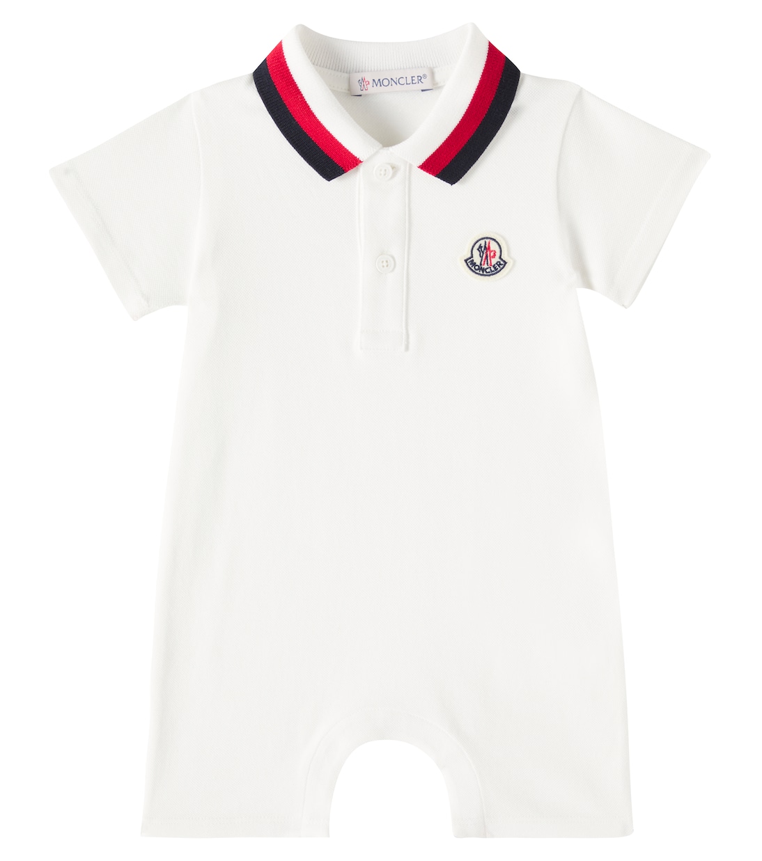 Baby - Jumpsuit corta in misto cotone | Moncler Enfant