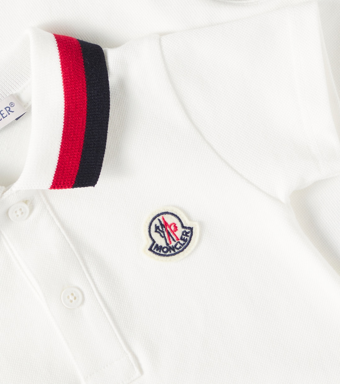 Baby - Jumpsuit corta in misto cotone | Moncler Enfant