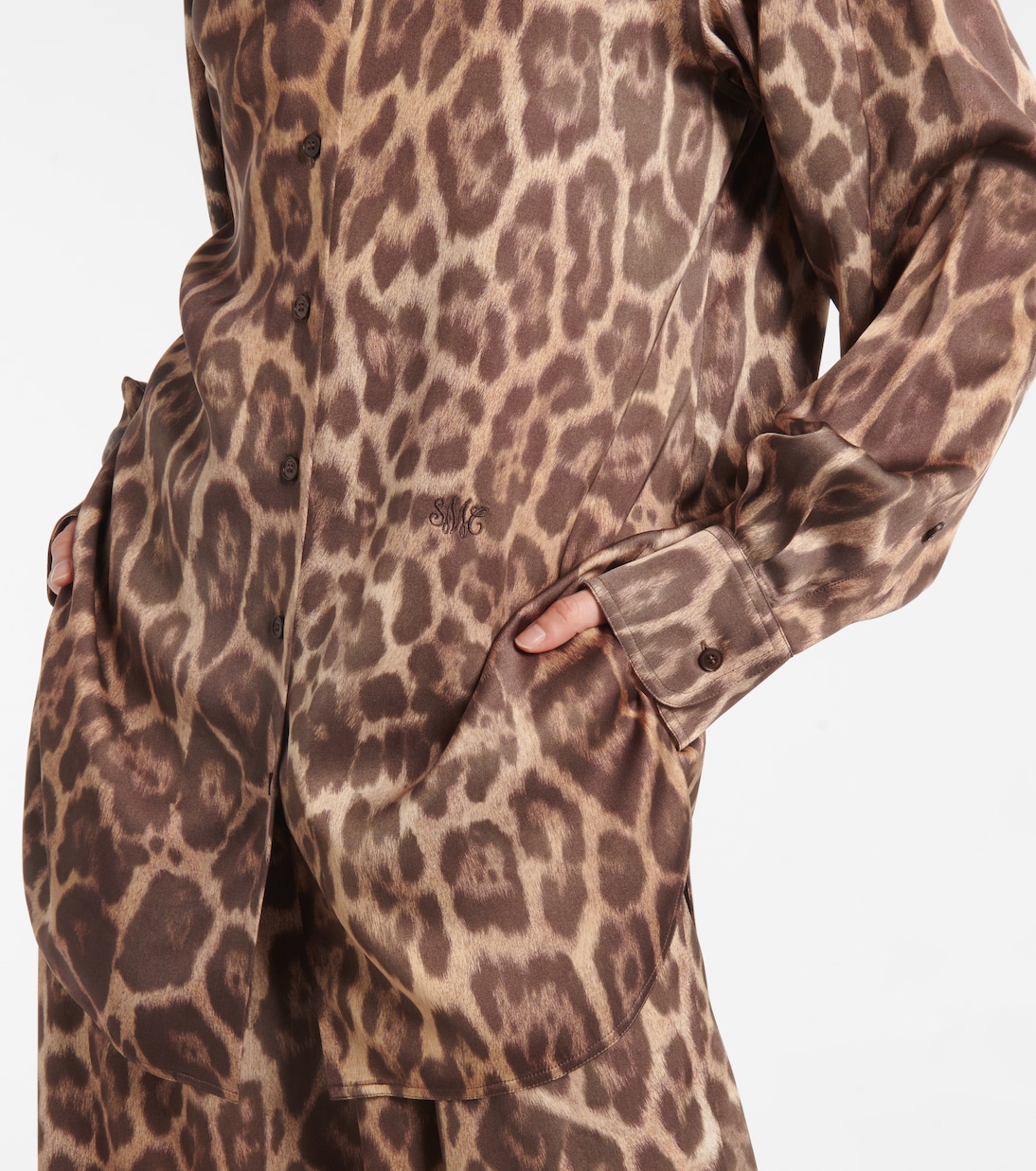 Camicia con stampa leopardata | Stella McCartney