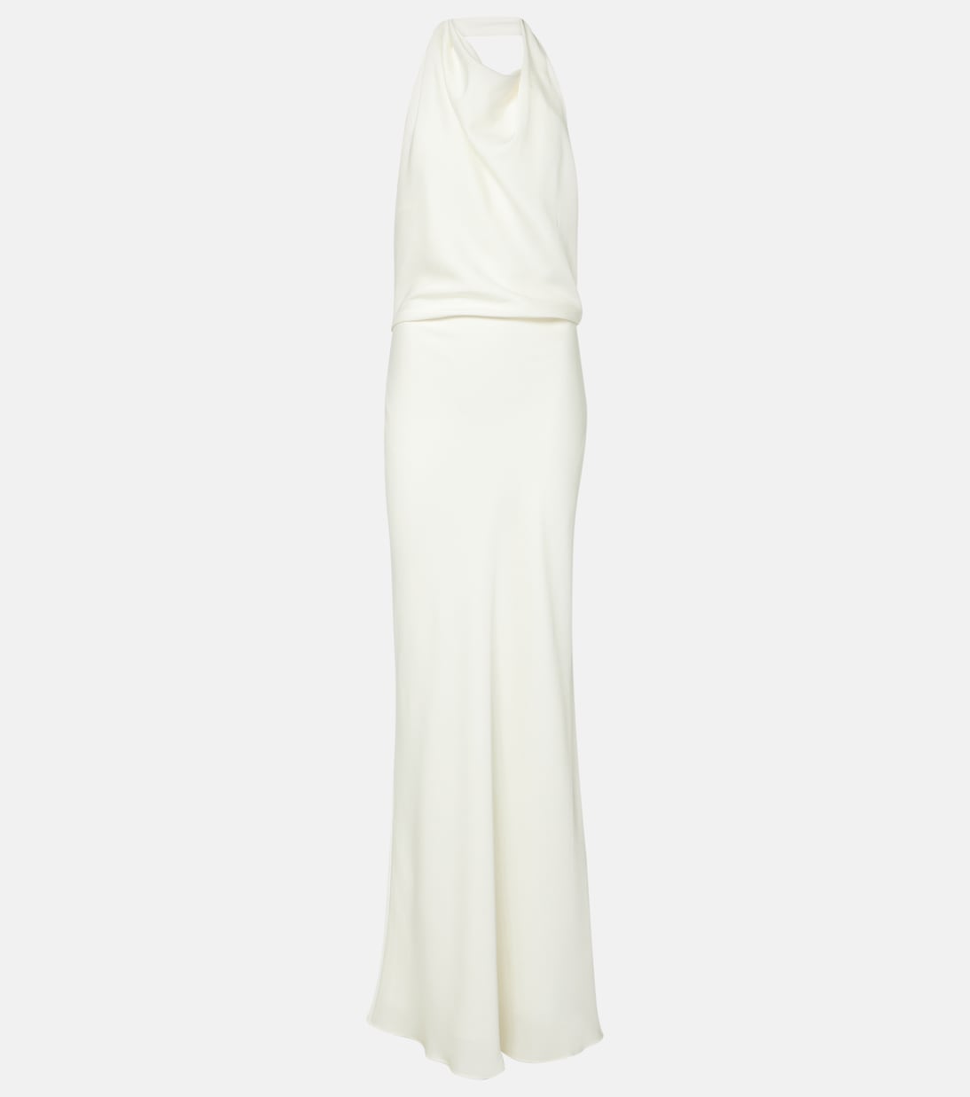 Reannon draped satin gown | Simkhai