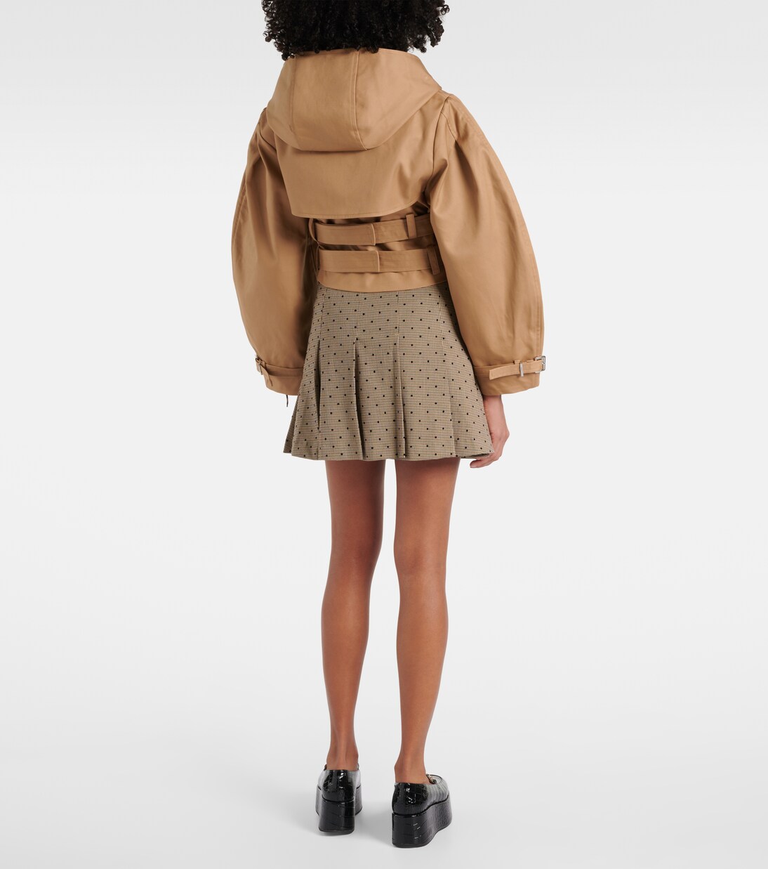 Giacca doppiopetto in cotone | Ganni