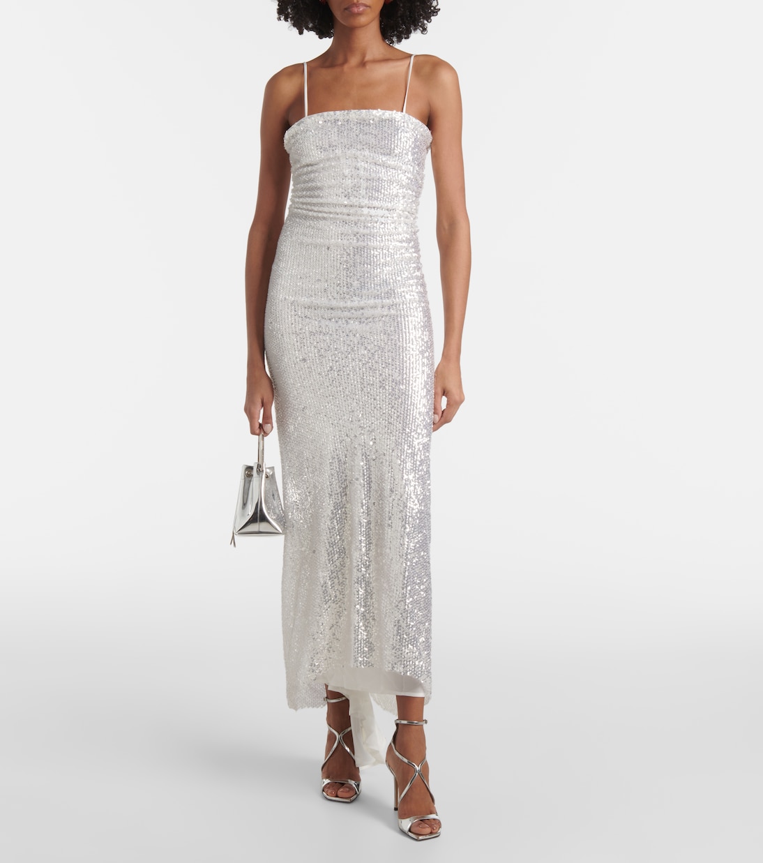Abito sottoveste con paillettes | Jacques Wei