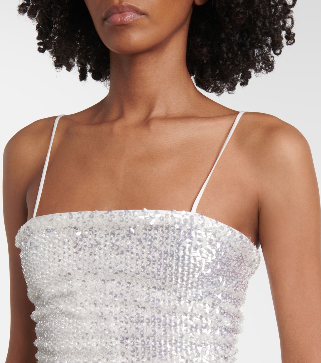 Abito sottoveste con paillettes | Jacques Wei