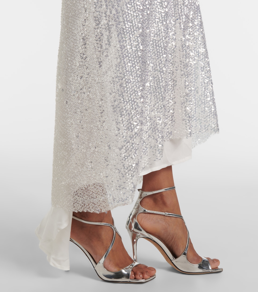 Abito sottoveste con paillettes | Jacques Wei