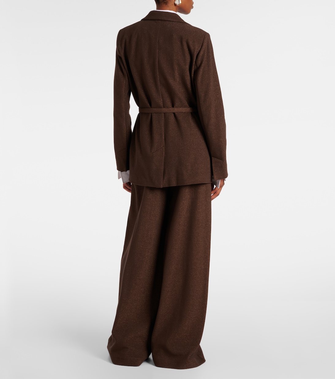 Blazer Uberta in jacquard di misto cotone | Max Mara