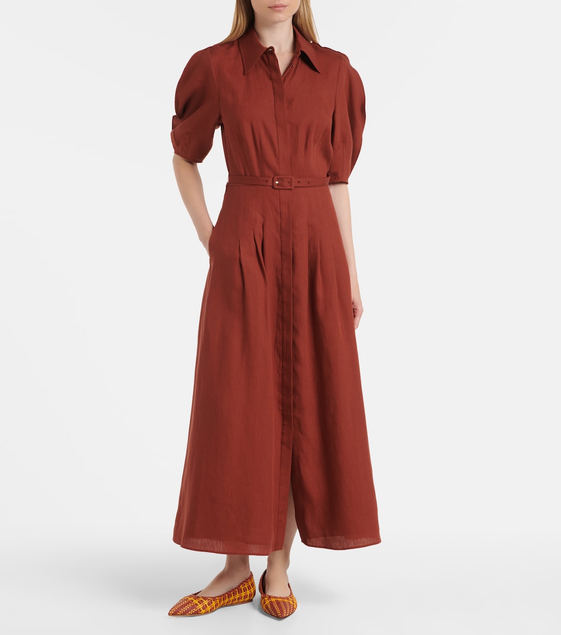 Hemdblusenkleid Maude aus Leinen | Gabriela Hearst