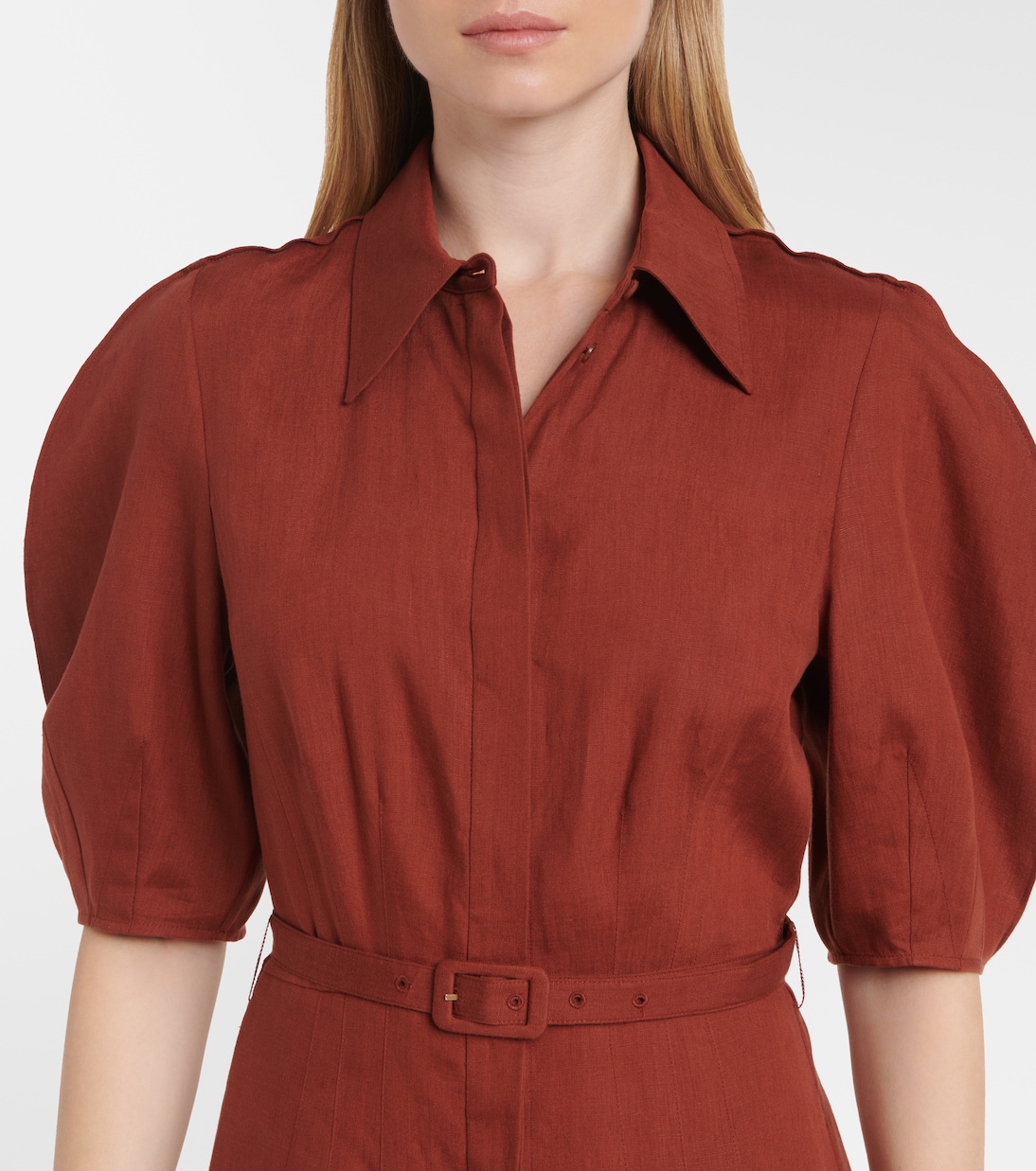 Hemdblusenkleid Maude aus Leinen | Gabriela Hearst