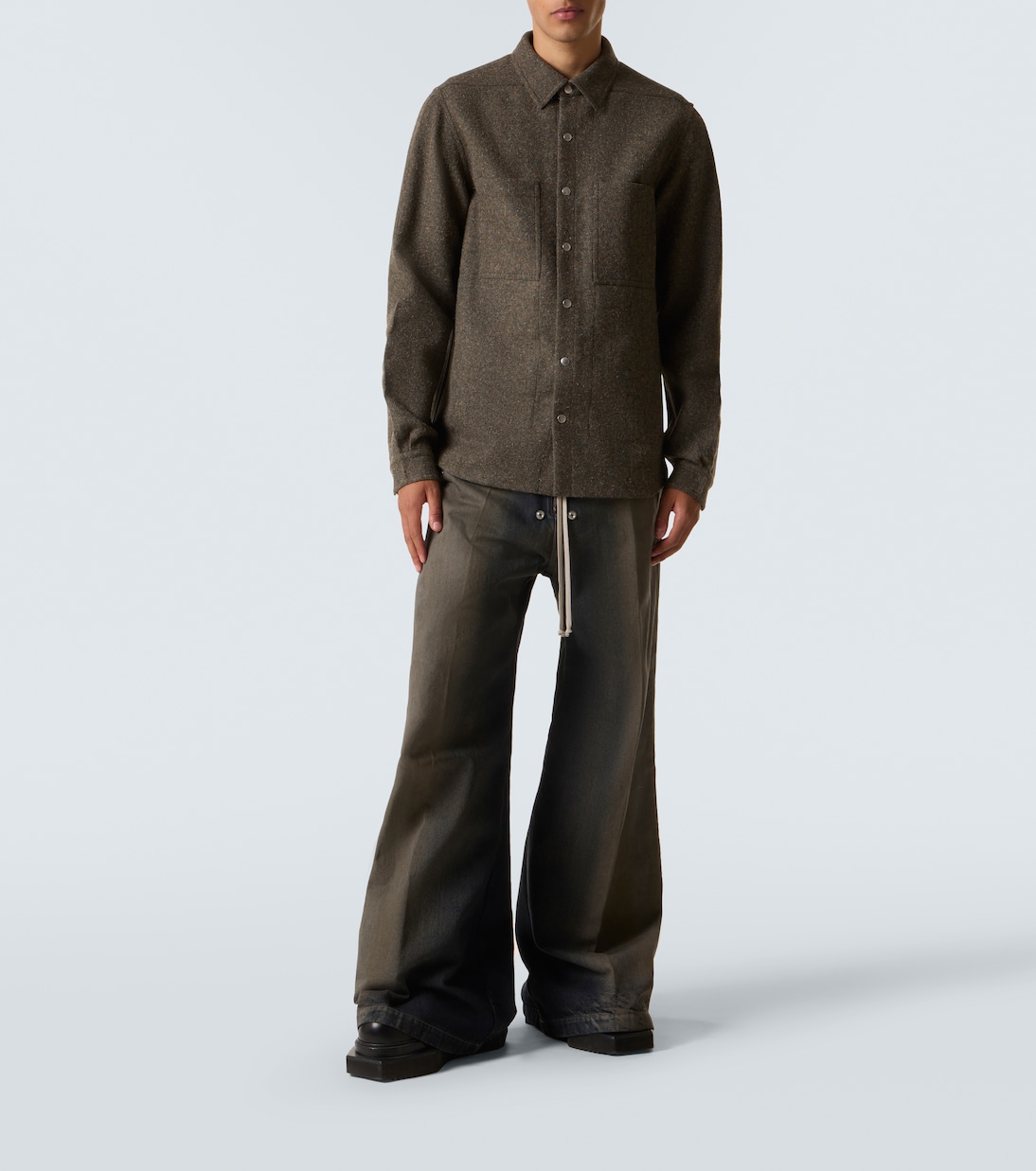 Wool overshirt | Rick Owens