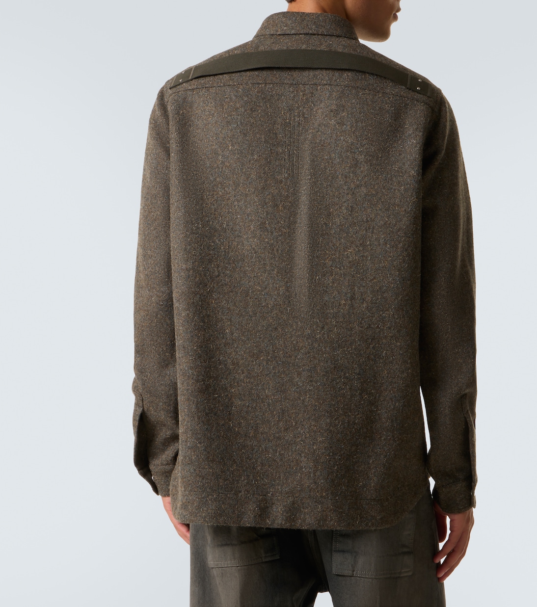 Wool overshirt | Rick Owens