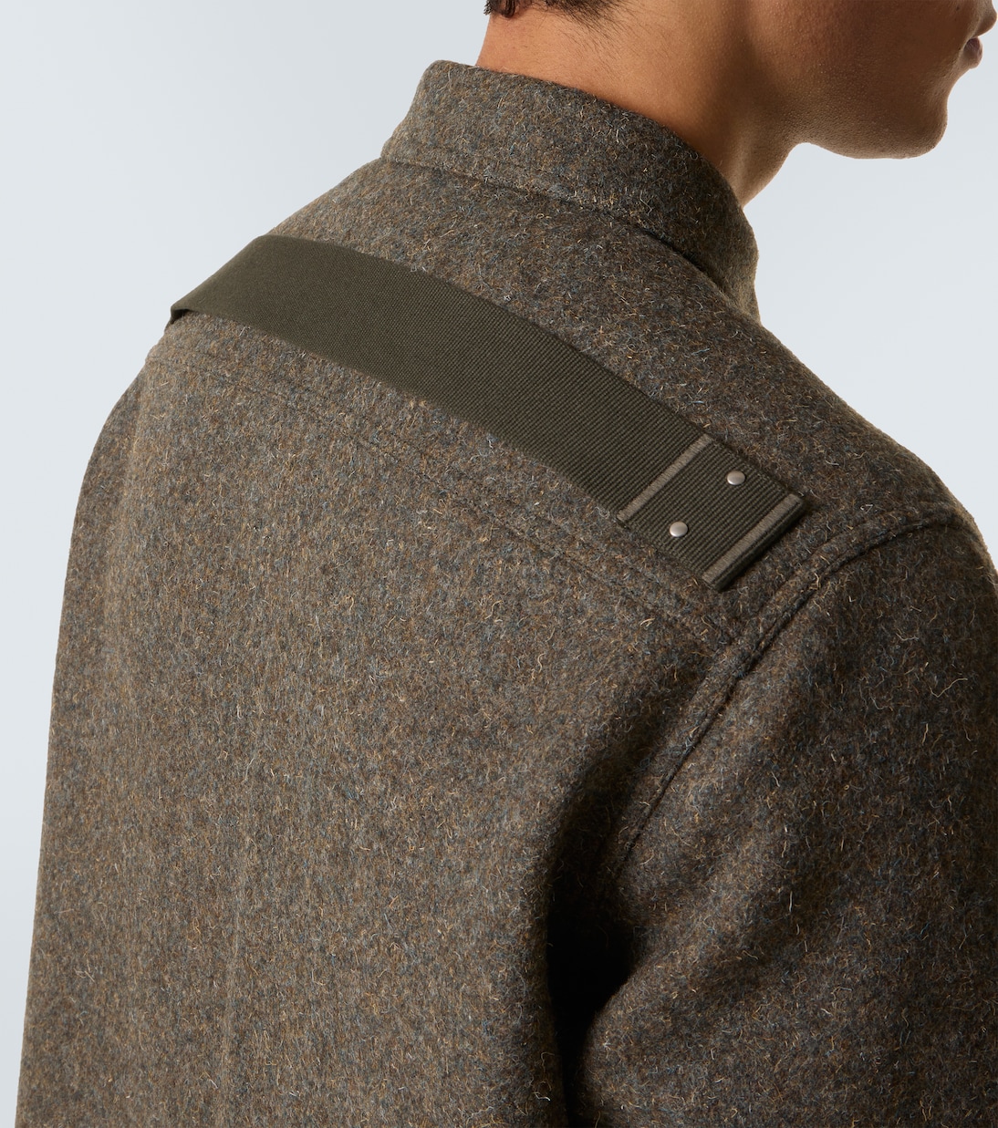 Wool overshirt | Rick Owens