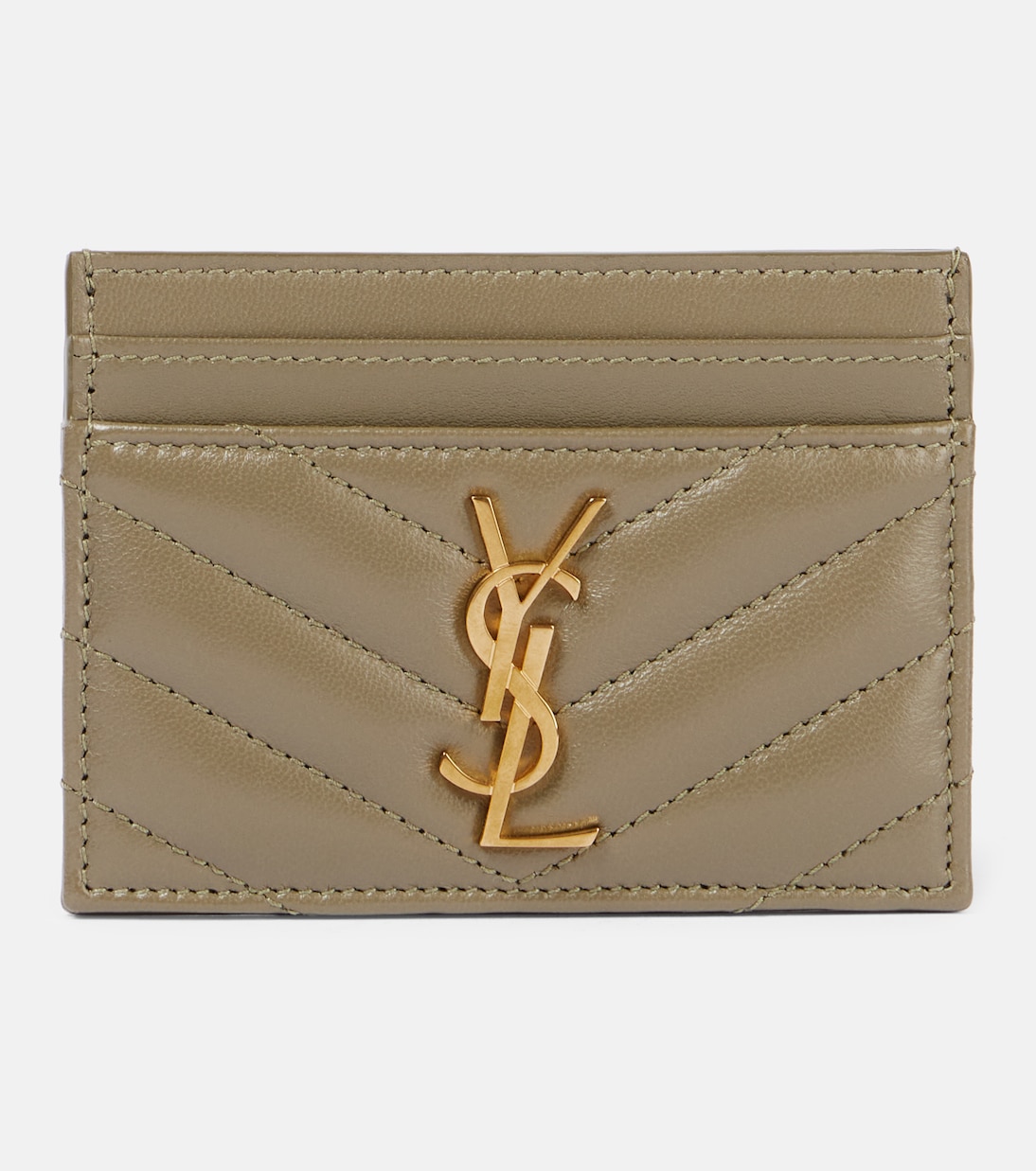 Porte-cartes Cassandre en cuir matelassé | Saint Laurent