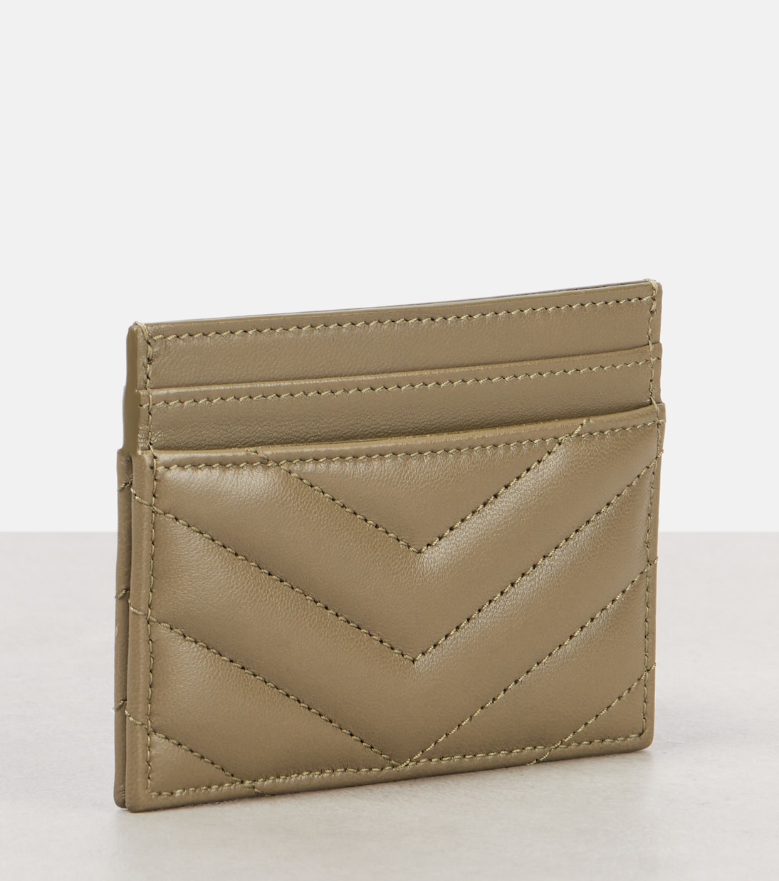 Porte-cartes Cassandre en cuir matelassé | Saint Laurent