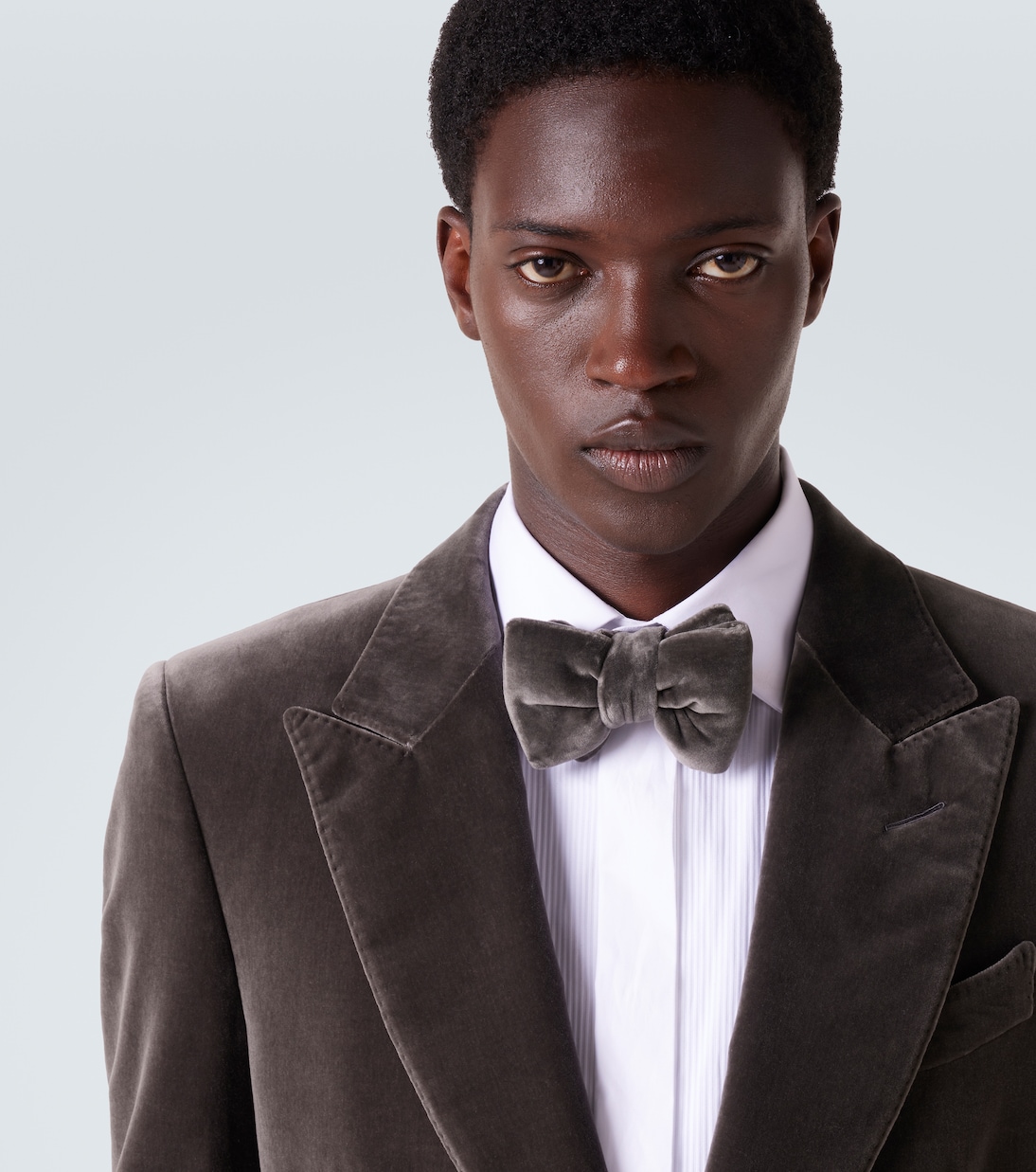 Cotton velvet bow tie | Tom Ford