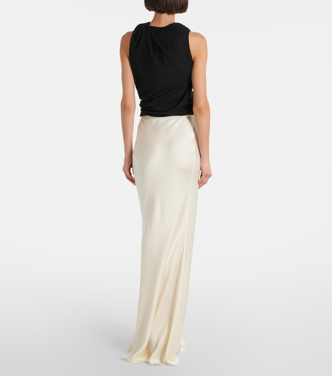 Jupe longue à taille haute | Victoria Beckham