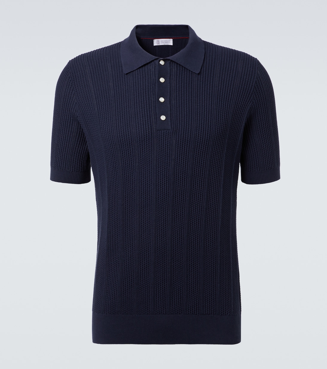 Polopullover aus Baumwolle | Brunello Cucinelli