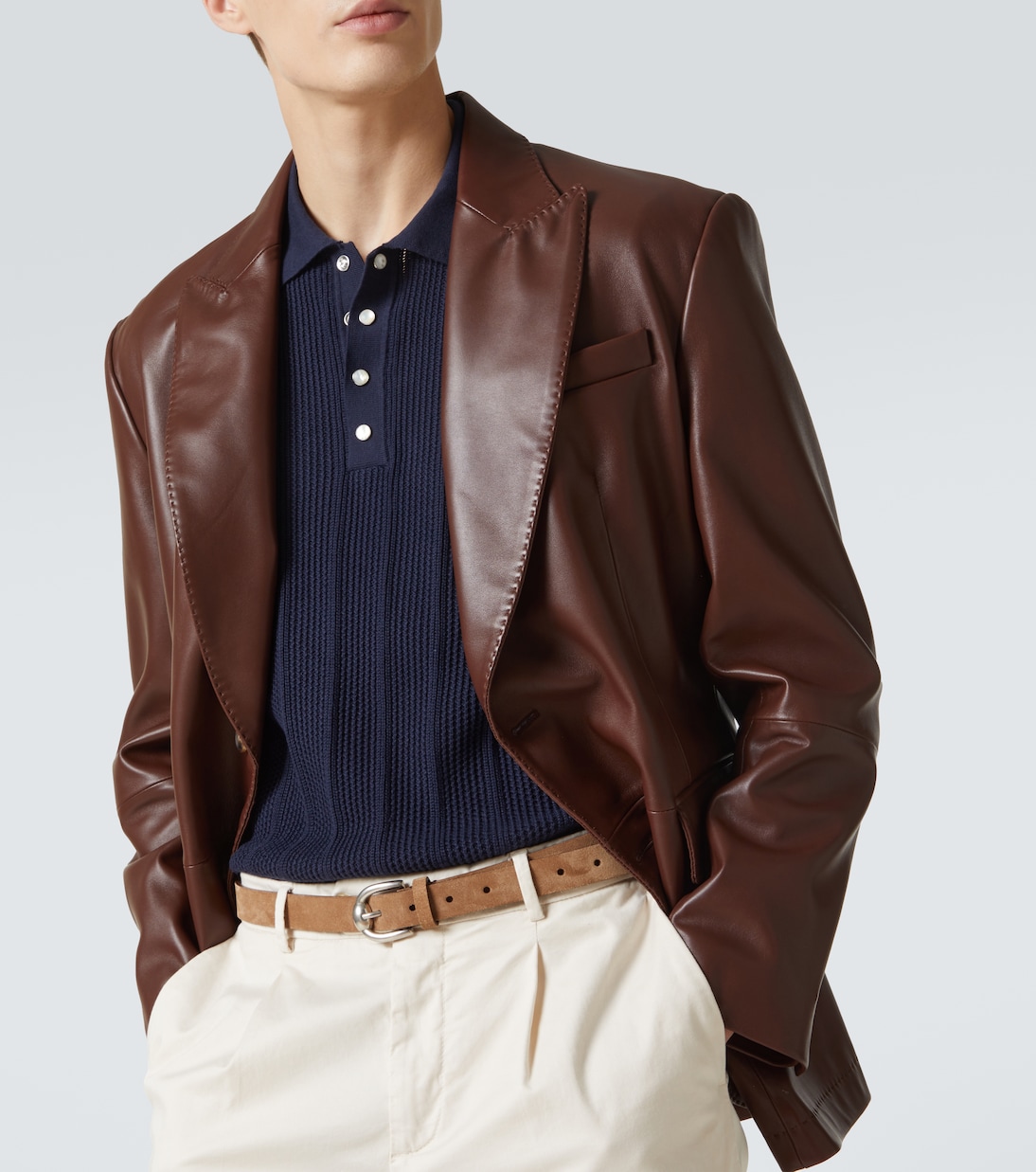 Polopullover aus Baumwolle | Brunello Cucinelli