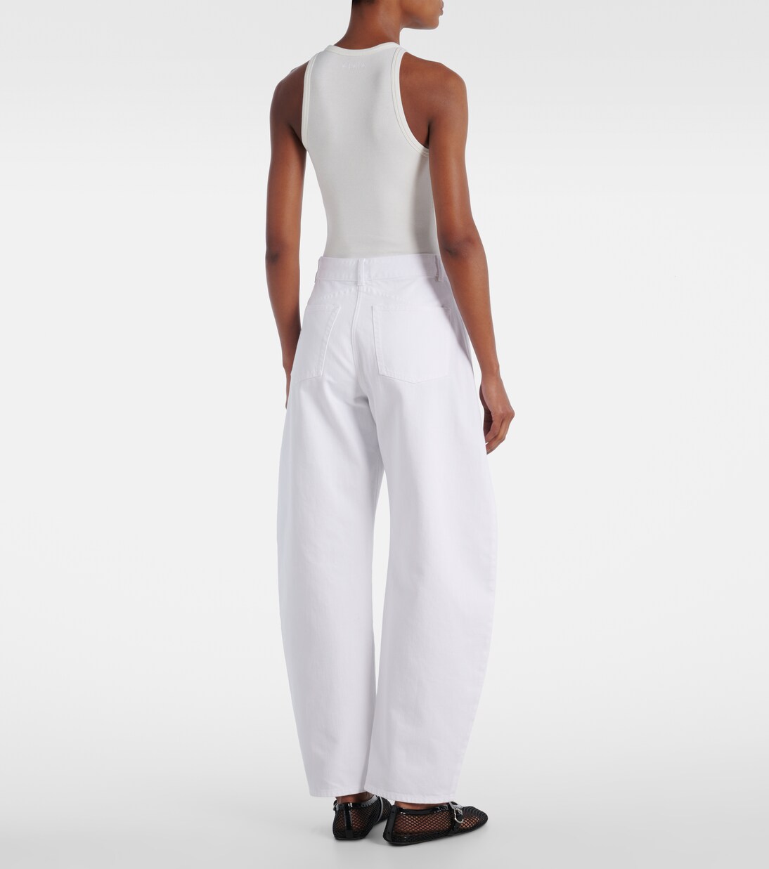 Mid-Rise Barrel Jeans  | Alaïa