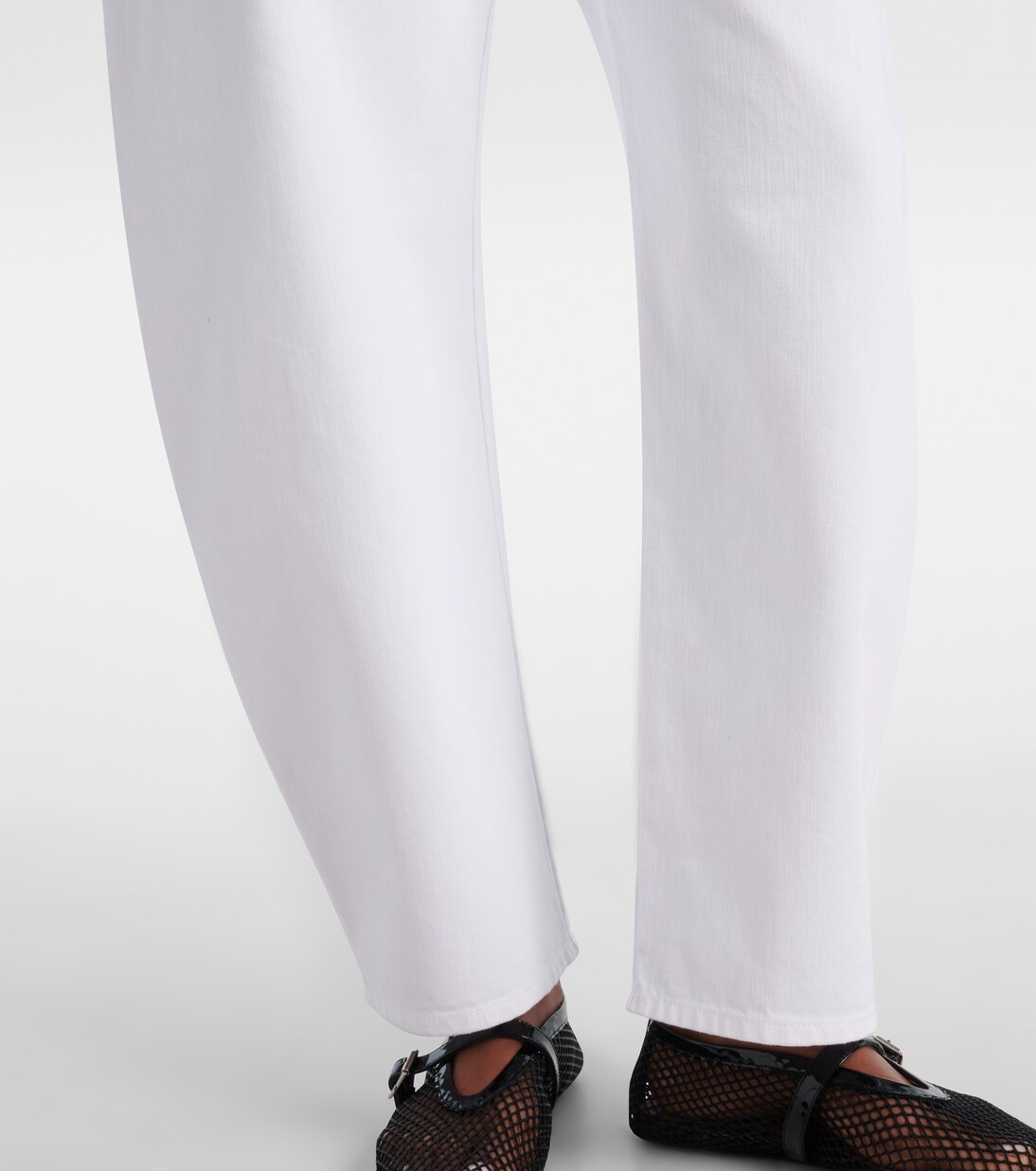Mid-Rise Barrel Jeans  | Alaïa