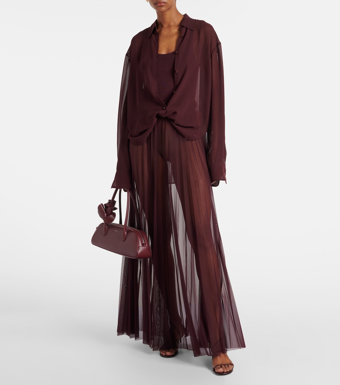 Hemd Peri aus Georgette | The Frankie Shop