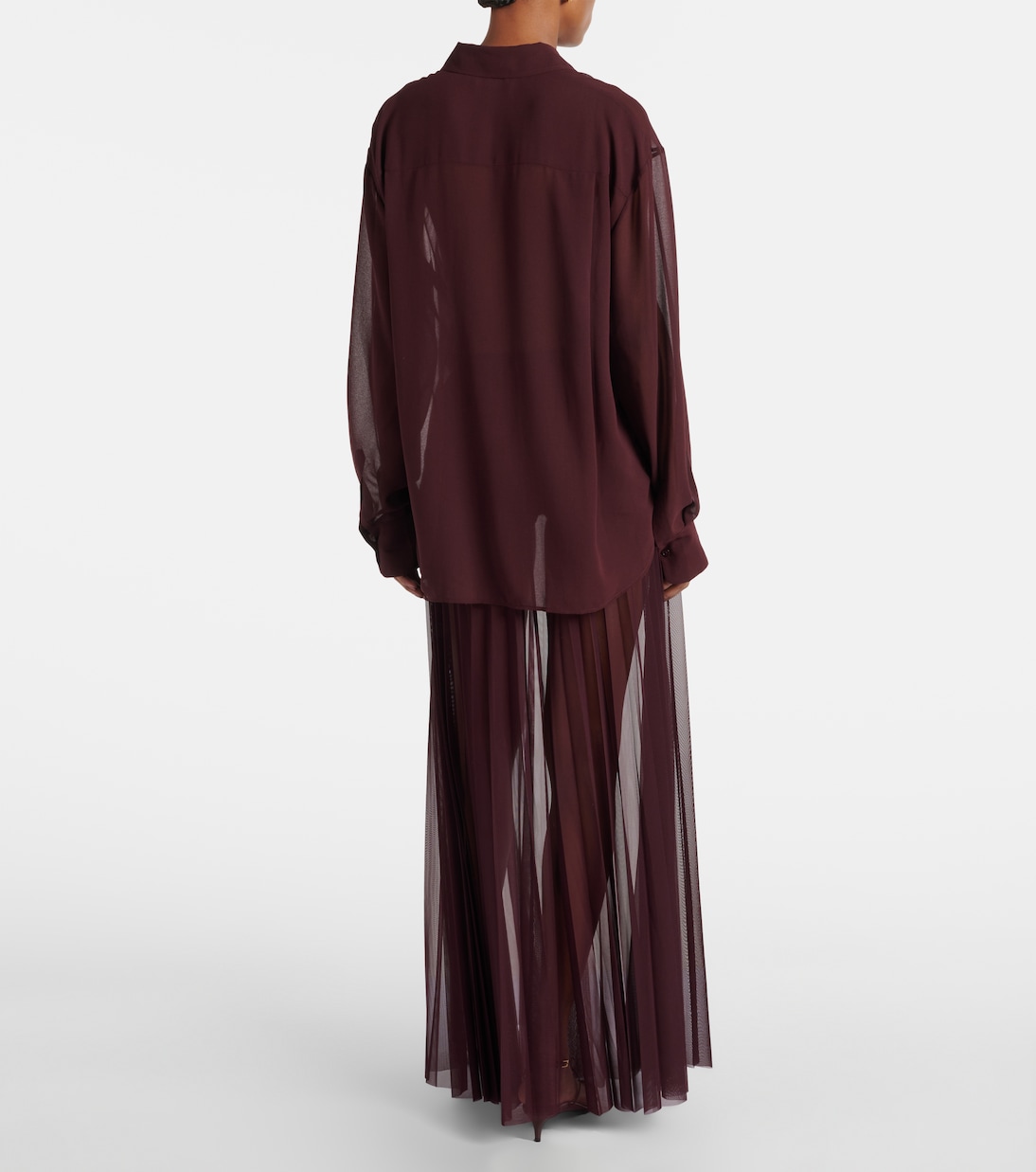Hemd Peri aus Georgette | The Frankie Shop
