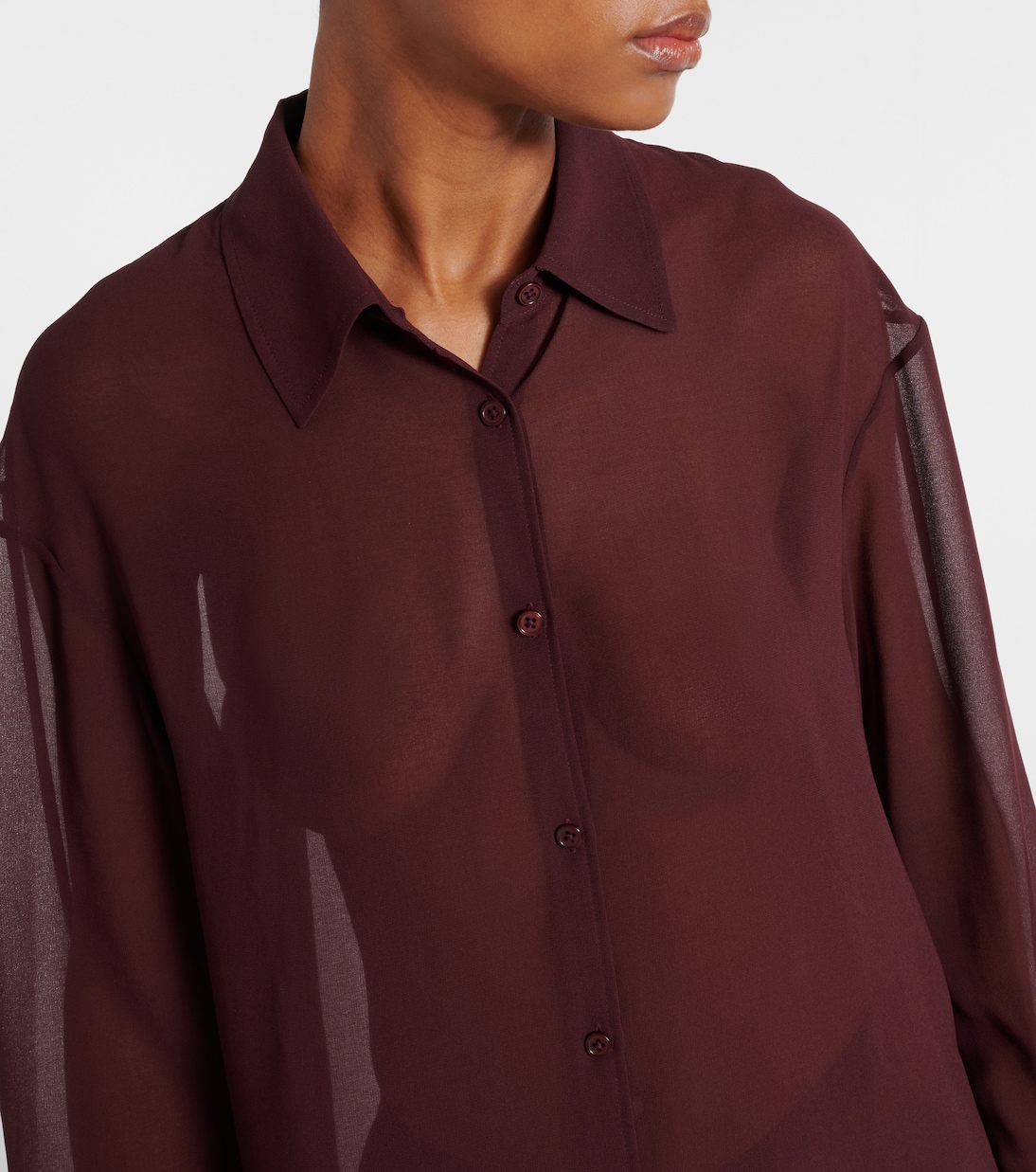 Hemd Peri aus Georgette | The Frankie Shop