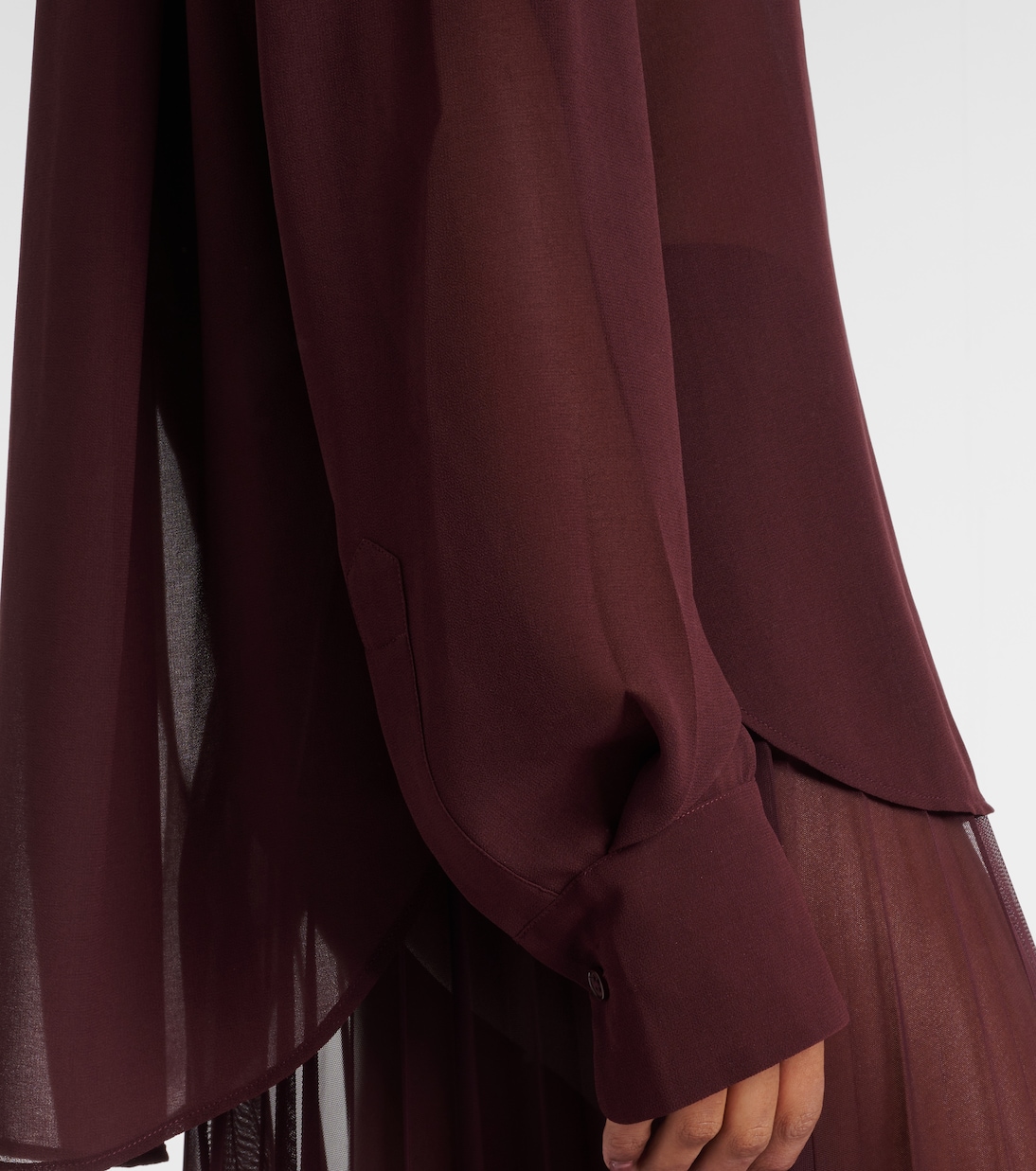 Hemd Peri aus Georgette | The Frankie Shop