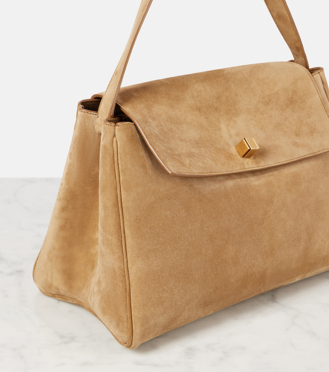 Sac Audrey en daim | Khaite