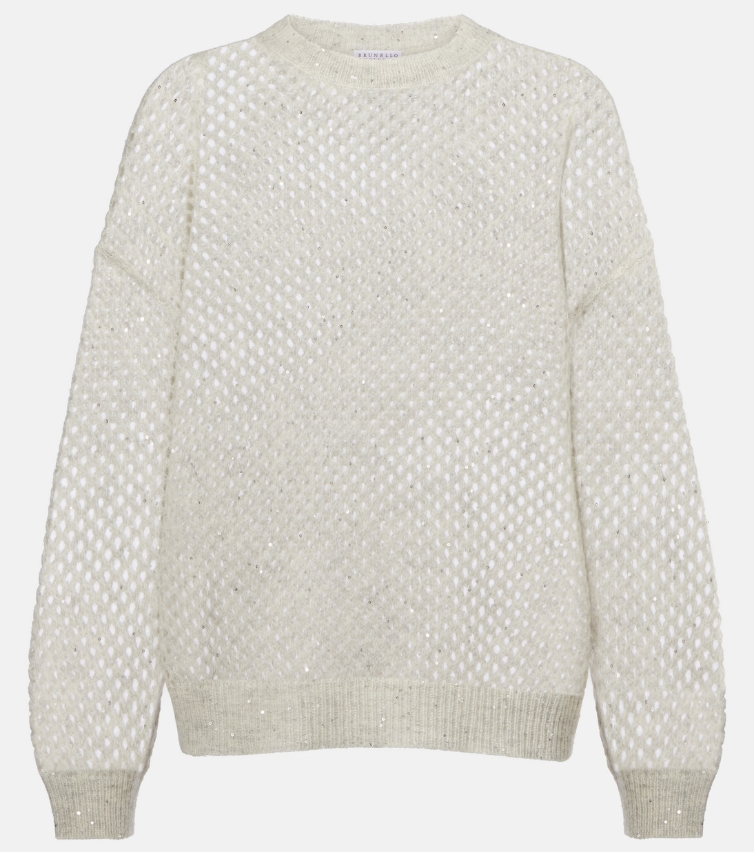 Pullover in maglia a coste | Brunello Cucinelli