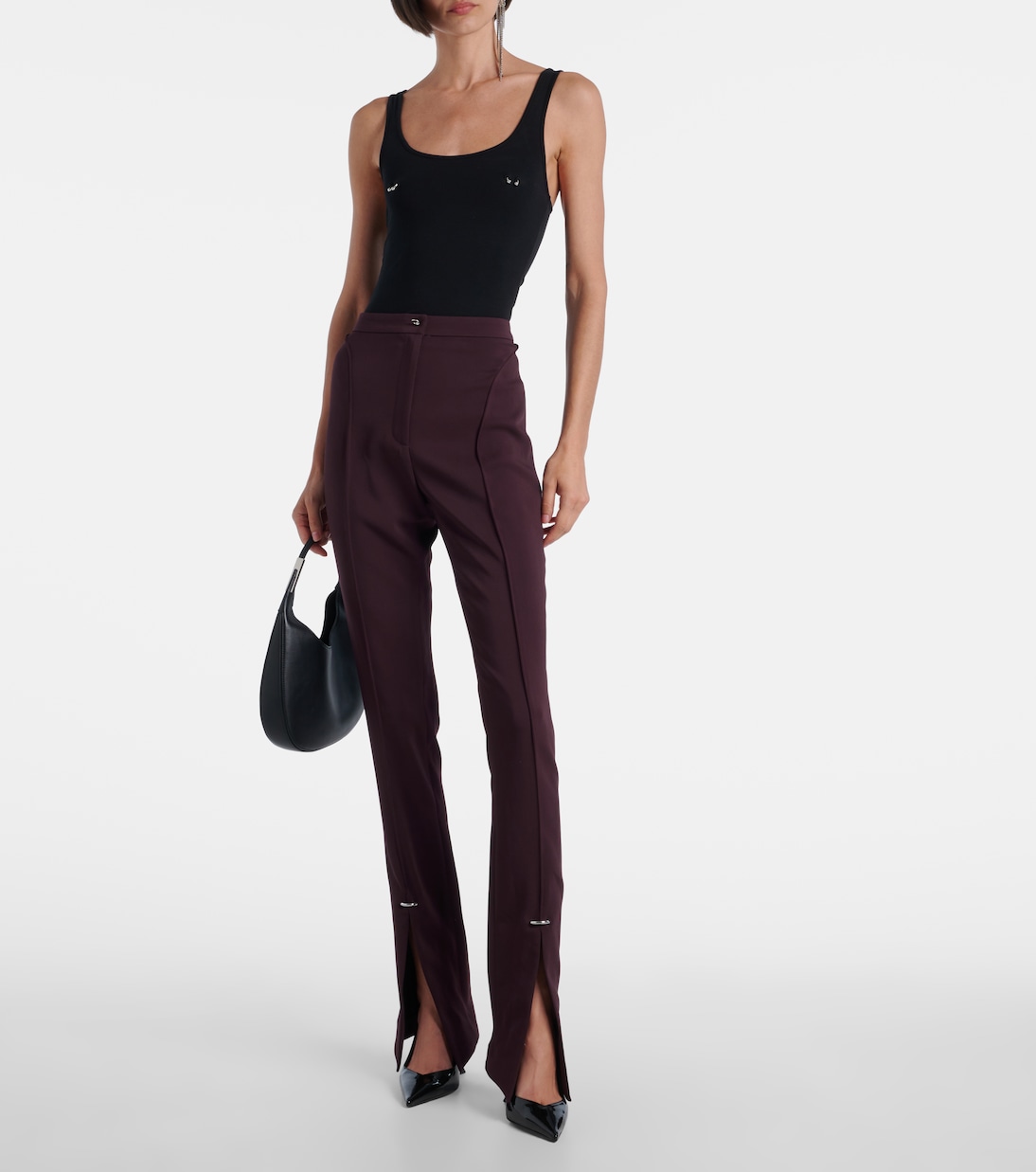 High-rise skinny pants | Mugler