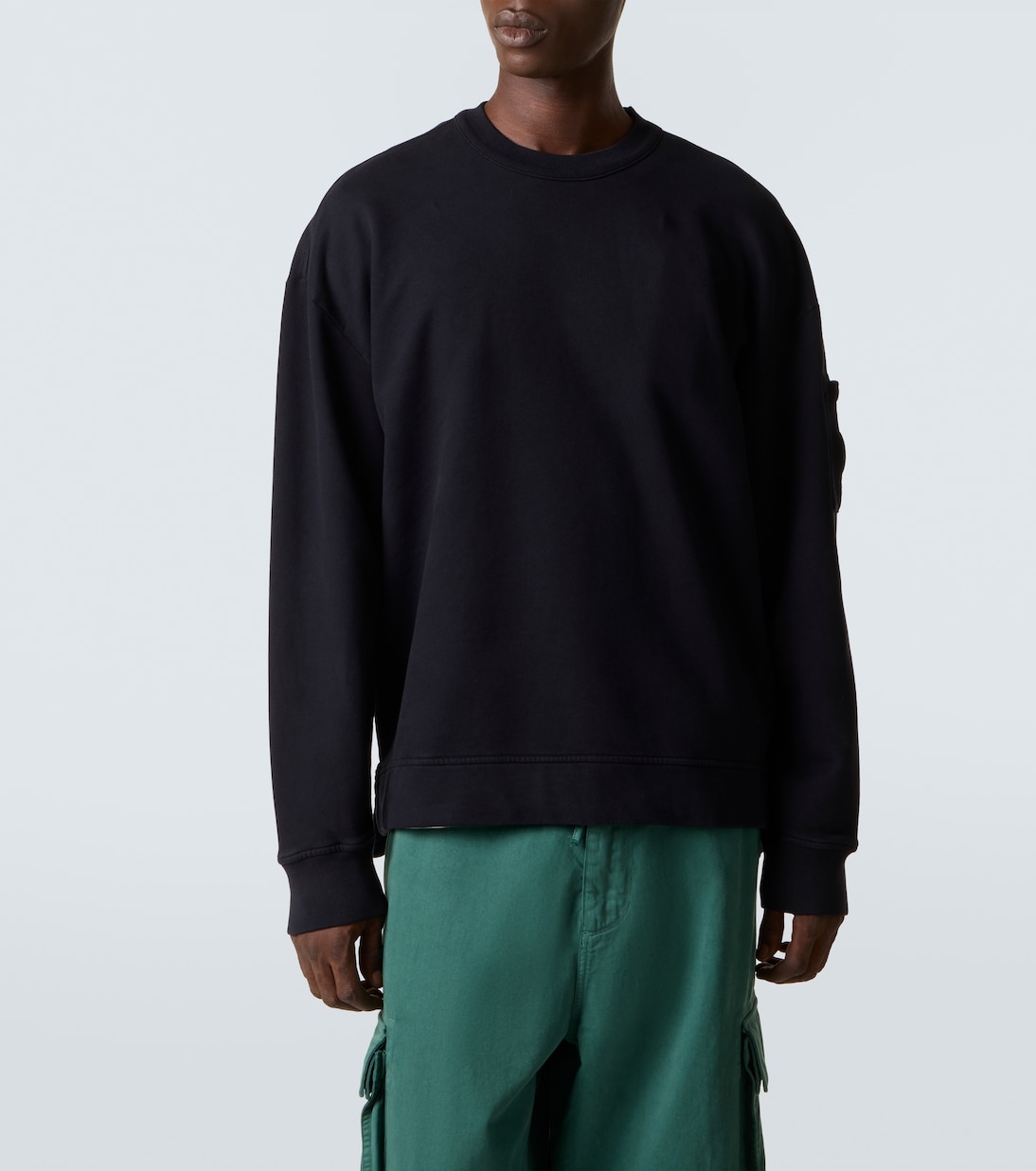 Lens cotton sweatshirt  | C.P. Company