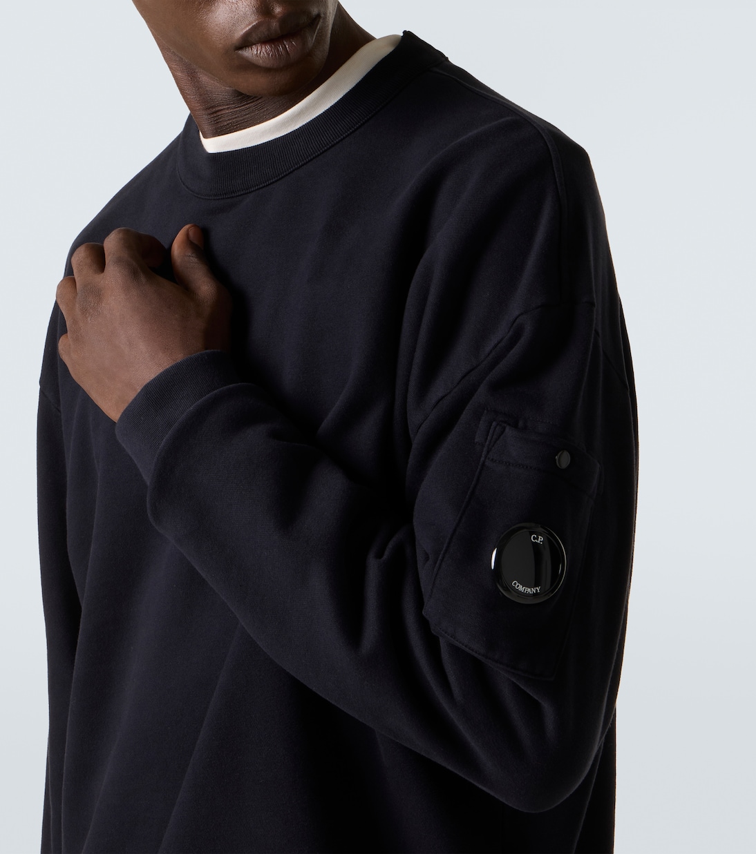Lens cotton sweatshirt  | C.P. Company