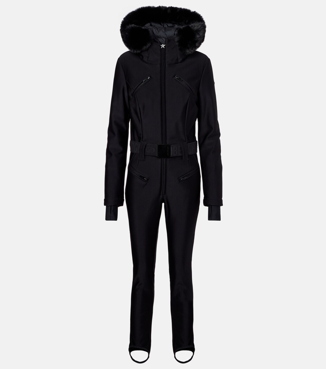 Glisser faux fur-trimmed ski jumpsuit | Goldbergh