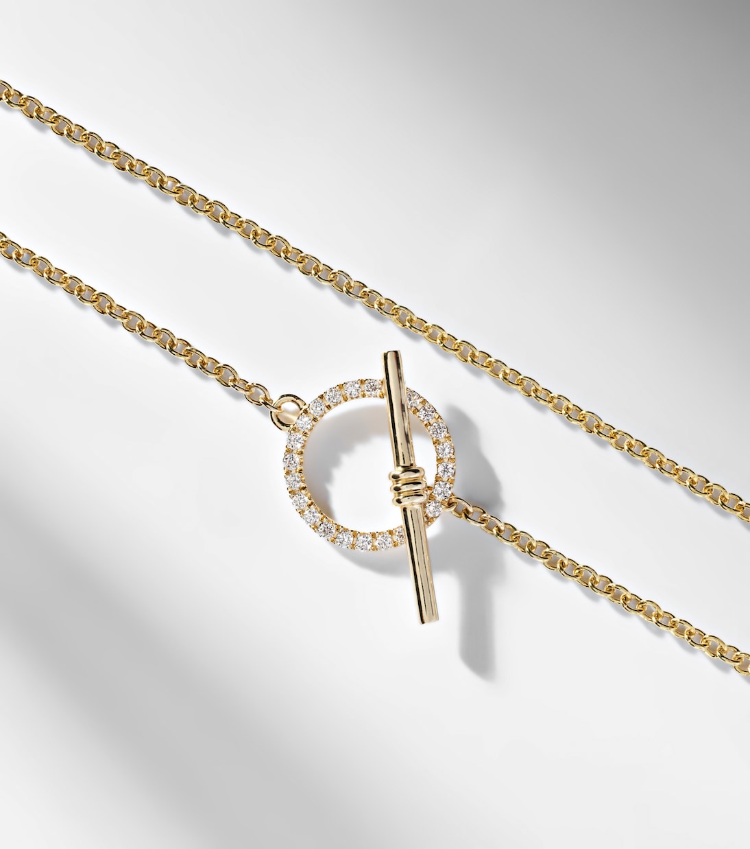 10kt gold bracelet with diamonds   | Stone and Strand