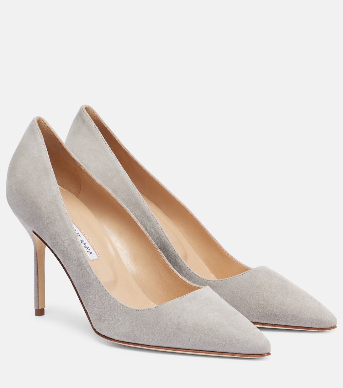 BB 90 suede pumps  | Manolo Blahnik