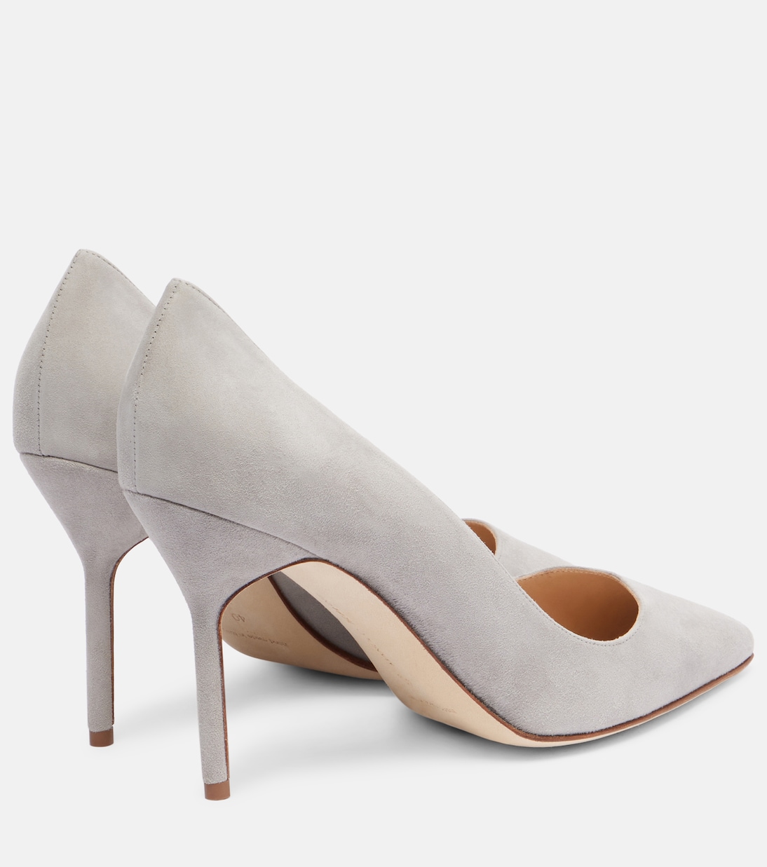 BB 90 suede pumps  | Manolo Blahnik