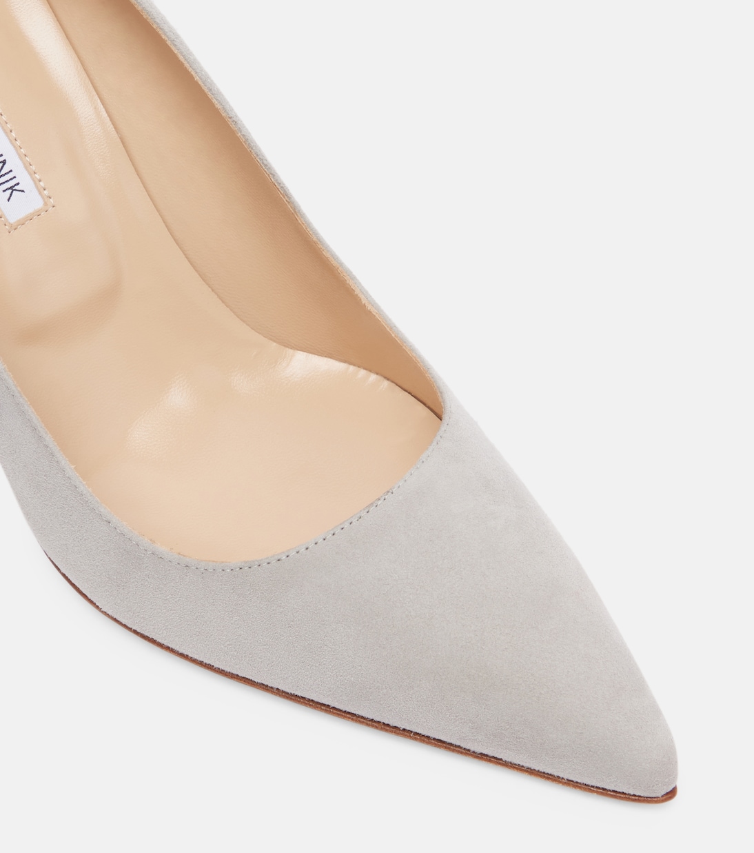 BB 90 suede pumps  | Manolo Blahnik