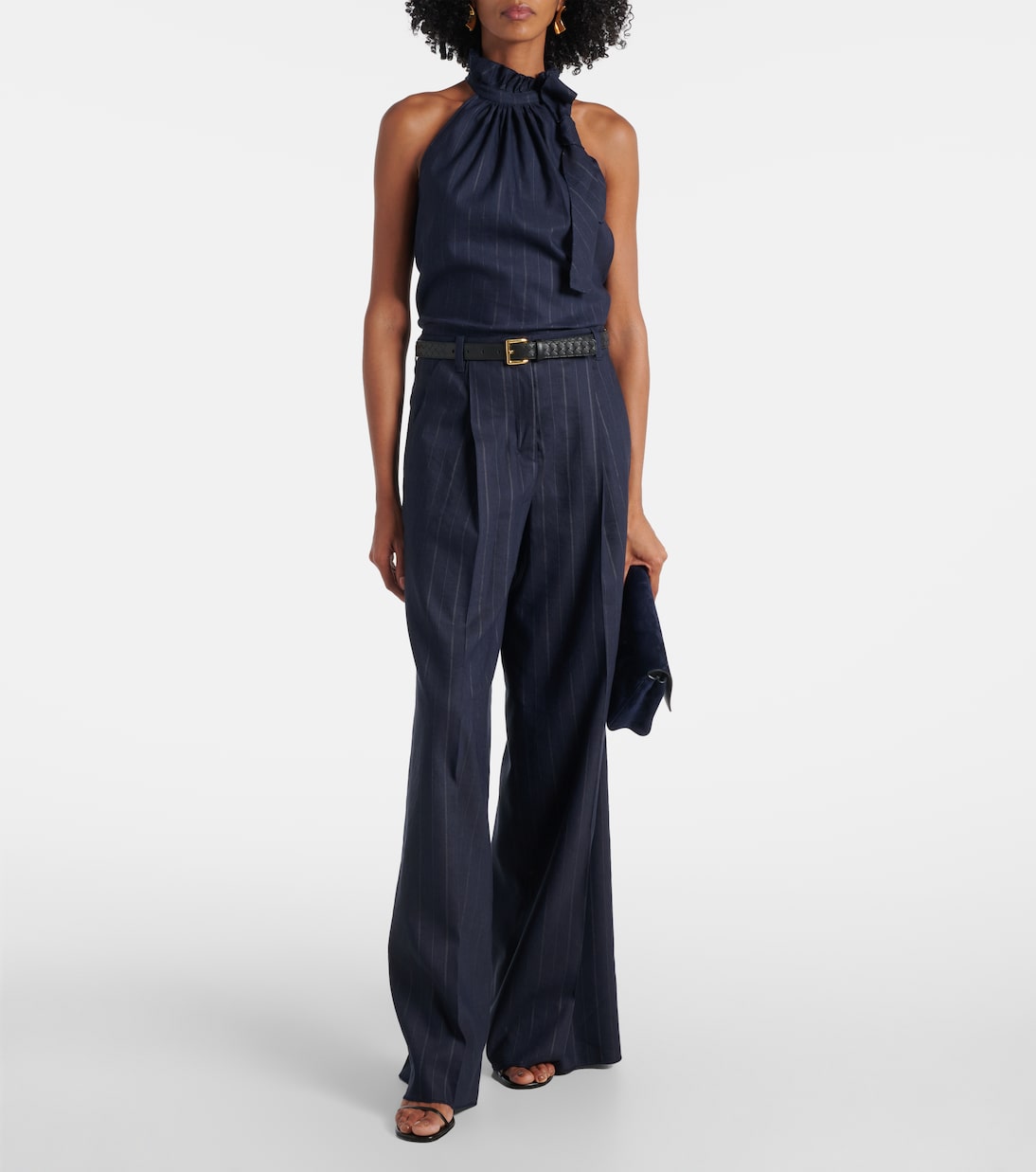 Modern Sophistication linen-blend top | Dorothee Schumacher